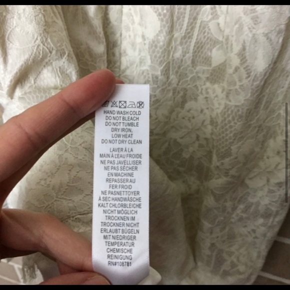 AIDAN Aidan Mattox Ivory Lace Corset Dress - Picture 7 of 8